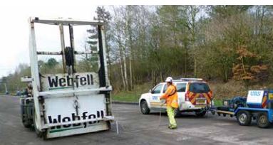 A701 DUMFRIES TO MOFFAT ROAD CLOSED AT BURRANCE FOR 120 000