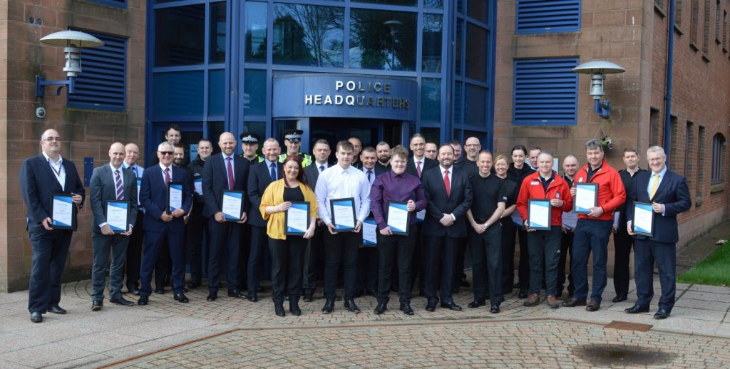 Dumfries and Galloway Police Scotland Hold Recognition Awards Ceremony