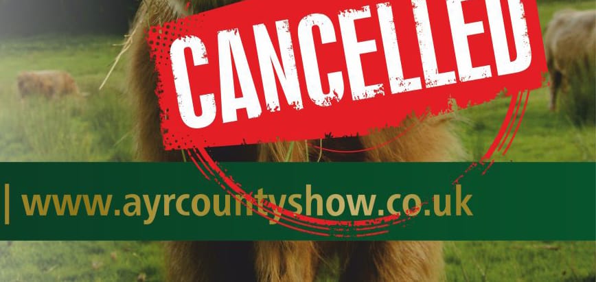 2021 AYR COUNTY SHOW CANCELLED