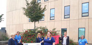 MICHELLE RAISES £1100 FOR D&G CANCER TEAMS