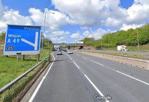 M6 motorway upgrade zone extension