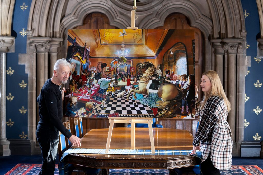 New Burns Supper artwork unveiled in virtual reality exhibition