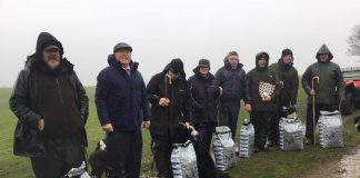 Dumfries and Kirkcudbright Sheep Dog Team Win Border Cup