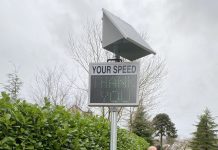 New Electronic Speed Signs for Corsock