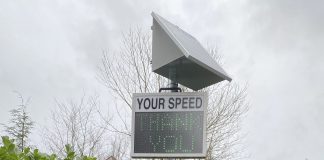 New Electronic Speed Signs for Corsock