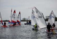 Young sailors from all over Scotland competed on Lochmaben’s Castle Loch over the Easter weekend.