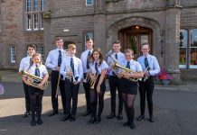 Local young musicians attending Scotland’s biggest brass band school