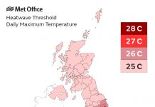 Scotland's Temperature Set To Increase Over Next Few Days