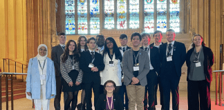 Scottish MYPs meet in the House of Commons for the first time in over two years