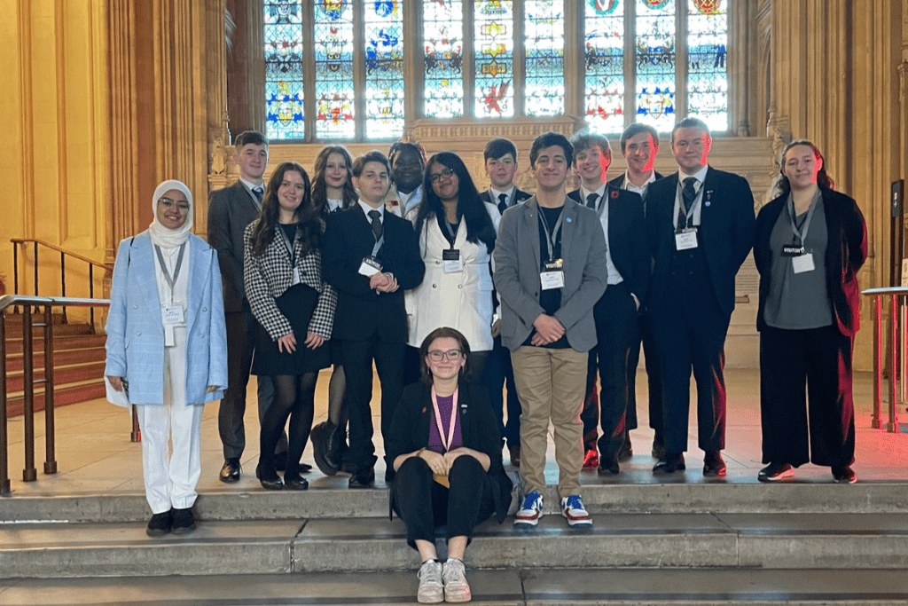 Scottish MYPs meet in the House of Commons for the first time in over two years