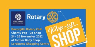 Dumfries Devorgilla Rotary Club Open Pop Up Shop In Loreburne Centre