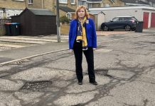 HARPER TAKES D&G COUNCIL TO TASK OVER HEATHHALL POT HOLES