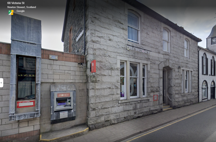 Virgin Money Announce Newton Stewart Branch Closure