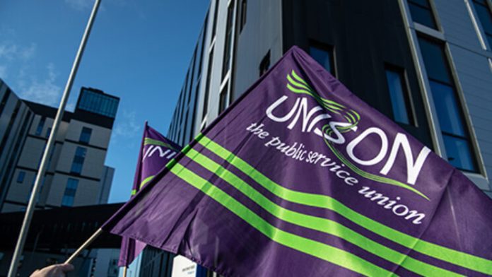 UNISON launch strike ballot of school staff in Scotland