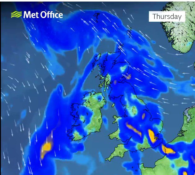 SOUTH WEST SCOTLAND BRACES ITSELF FOR STORM BABET