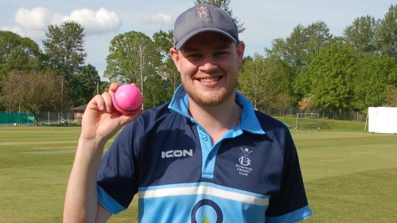 Callum's Hat-Trick Heroics Lead Dumfries Cricket Club to Victory - DGWGO