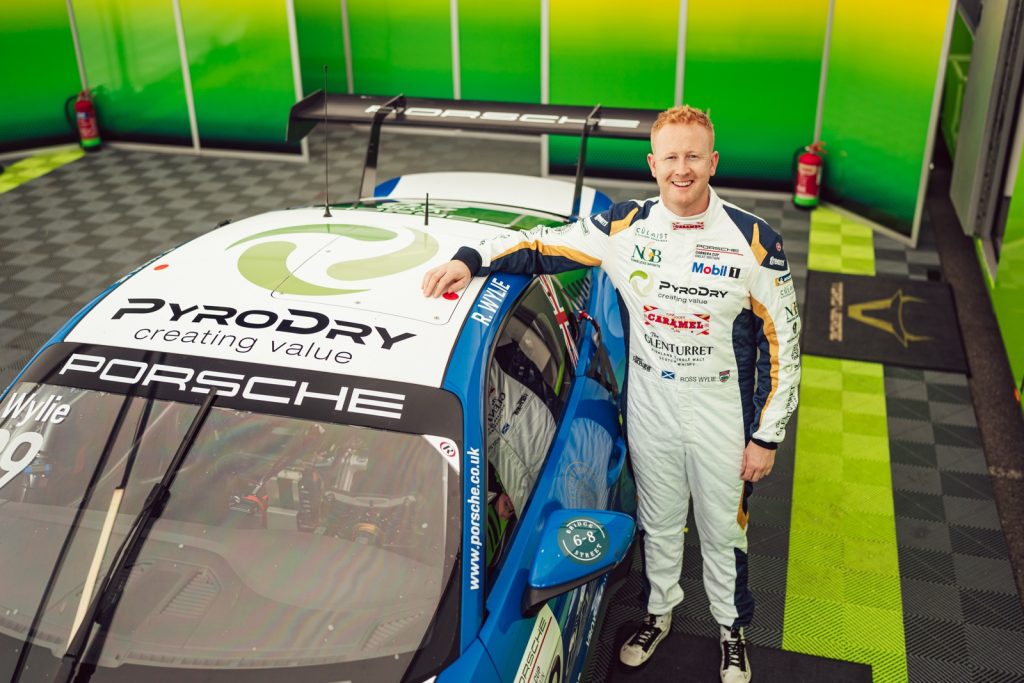 WYLIE HEADS OPTIMISTICALLY FOR HIS MAIDEN PORSCHE RACES AT CROFT