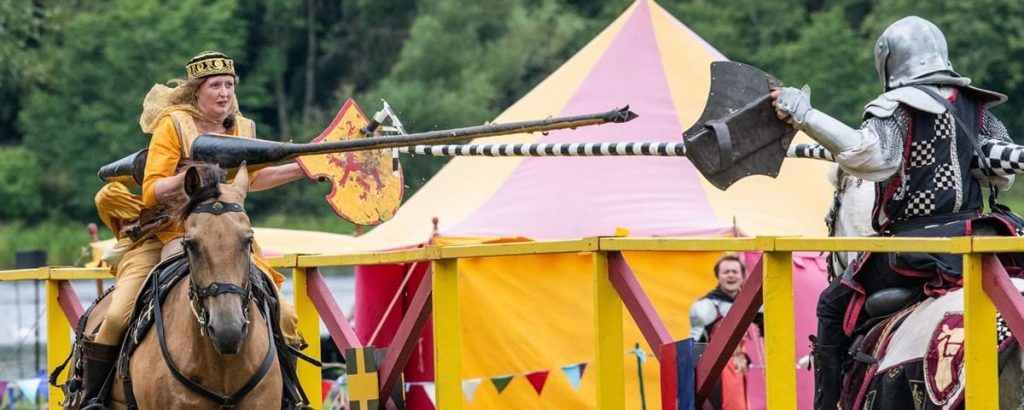 Spectacular Jousting Set To return to Caerlaverock This Summer