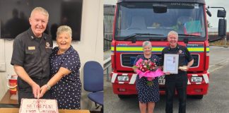 JAMES STEPS DOWN FROM FIRE SERVICE AFTER 43 YEARS