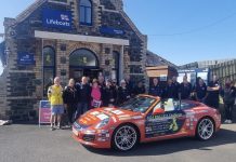 Portpatrick and Stranraer RNLI crews welcome RNLI – 911 Challenge.