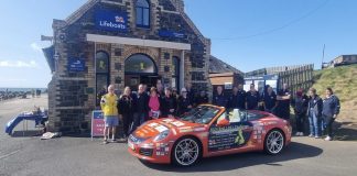 Portpatrick and Stranraer RNLI crews welcome RNLI – 911 Challenge.