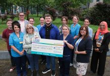 Callum’s epic walk raises £13,000 for DGRI Ward That Helped His Mum