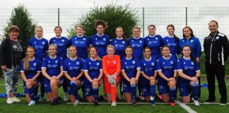 Queen of the South took all 3 points from their first home game in the Barclays Scottish Women’s League One on Sunday. With Queens missing several influential players, including totemic captain Charlotte Smith, Dundee West Ladies might have been confident of taking something from this game, but within the first minute they were on the back foot in somewhat controversial circumstances. Maisie Copland raced for the byline down the left but let the ball run out of play. As the teams prepared for the expected goal kick, the referee signalled a corner. Freya Brown took the kick but her first effort was headed out of play for another corner. This time Freya curled a superb corner that went over the defenders and directly into the far corner of the net to put Queens a goal up. The Dundee players were understandably unhappy about this and as a result play got more physical, but things got worse for Dundee when an own goal from one of their defenders double Queens’ lead. Queens were attacking repeatedly down the right hand side with Freya Brown linking well with striker Jo Gallagher and delivering dangerous crosses into the danger zone, and midfielders Alexandra Connon and Skye Copland getting involved in the build up play. It was Gallagher who added to Queens’ tally with a lofted shot that gave the keeper no chance. Alexandra Connon added a fourth with another well placed strike. With Queens now well on top, Holly Ovens was released up the right wing with a beautifully weighted through ball. Ovens carried the ball to the retreating Dundee defence, cut across to the centre and fired the ball into the far corner to make it 5-0. With the game only having reached the 35 minute mark, Jo Gallagher repeated her earlier effort, lofting the ball into the goal to make it 6-0. Some of the Dundee players were taking the score badly and one of their defenders in particular was lucky to escape a red card for a cynical trip on Maisie Copland after the ball had gone. However everyone remained on the pitch and the game reached half time with Queens still leading 6-0 Into the second half and with the result clearly beyond doubt, coach Ross Meechan made some changes to give some of the subs game time. Eve Crombie in particular looked lively on the right but became the target of some fairly aggressive challenges, but she stood up well to the challenge. Eve Jackson, last season’s goalie, made a welcome appearance in an attacking role, and there was also an appearance by new signing Demi Torrance. As things heated up on the pitch, creative midfielder Megan Hodgson was the target of some hefty tackles but she was clearly enjoying winding up her opponents with clever footwork to evade them and send them sprawling. Despite Queens continuing to dominate the game for most of the second half, they weren’t able to get the ball in the net. Dundee tried to push forward for a consolation goal but they were stopped by the dominant Queens back three of Shiv Hodgson, Leona Smith and Charlotte Bryden, with young keeper Ellie Wright dealing confidently with anything that got through. The game finished with Queens victorious by 6 goals to nil. Queens next game is on Sunday (25th August) against Dunipace Ladies.