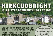 KIRKCUDBRIGHT NEEDS YOU TO GET INVOLVED!