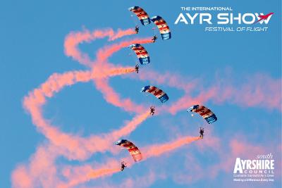 MASSIVE CROWDS FLOCKED TO SEE AYRSHIRE AIR SHOW