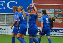 CONVINCING WIN FOR QUEENS LADIES AGAINST EDINBURGH CALEDONIA