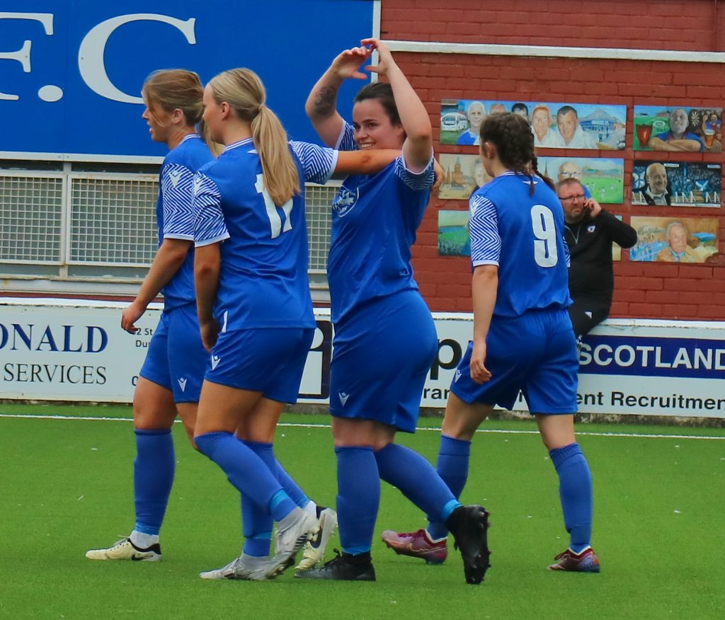 CONVINCING WIN FOR QUEENS LADIES AGAINST EDINBURGH CALEDONIA