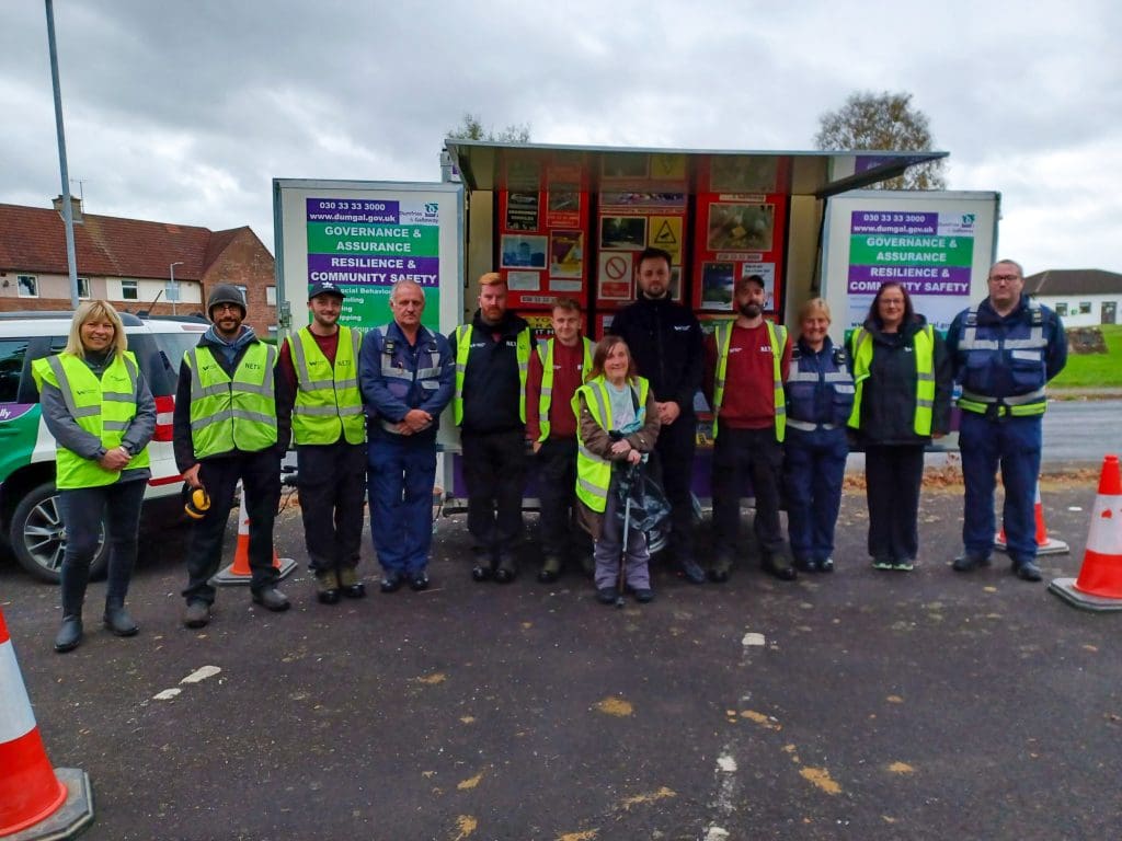 Lincluden greener and cleaner thanks to Wheatley’s environmental team