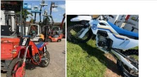 £25K of Motor Bikes Stolen FRom Lochmaben Premises