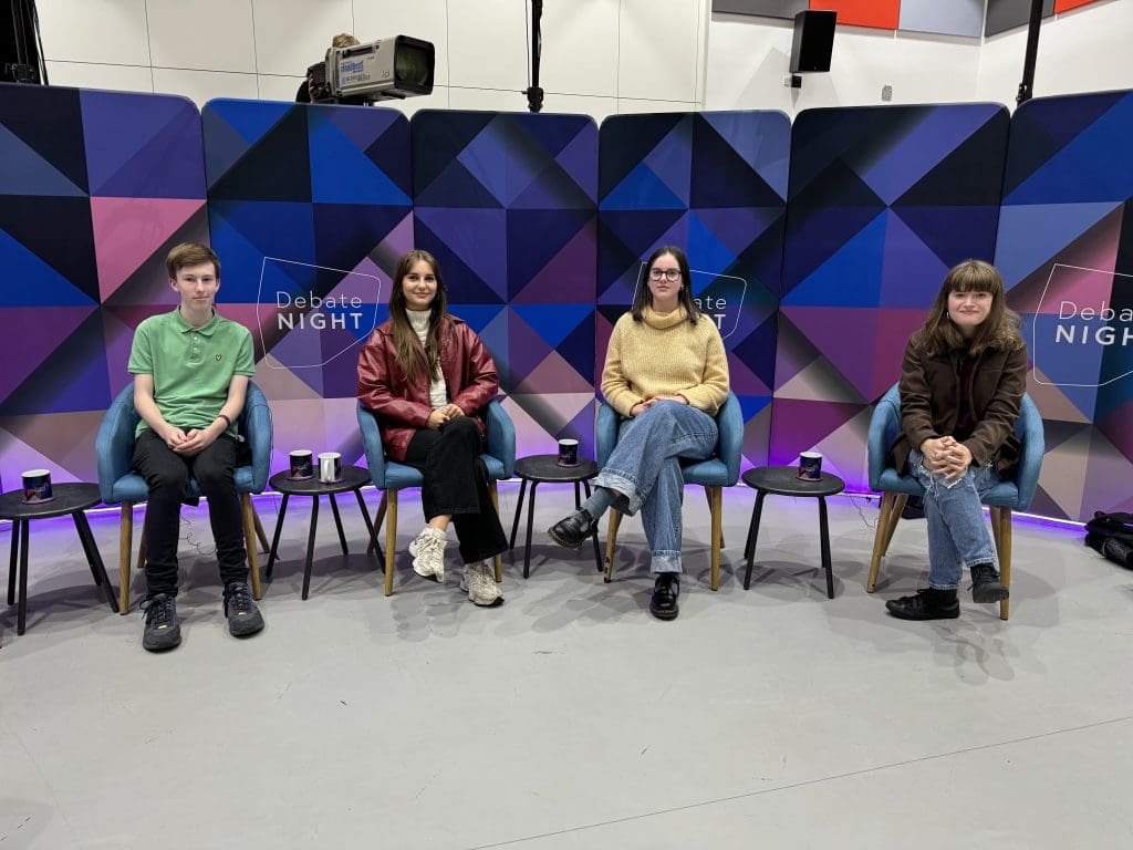 Dumfries High School Pupils Take Part in BBC Debate Night