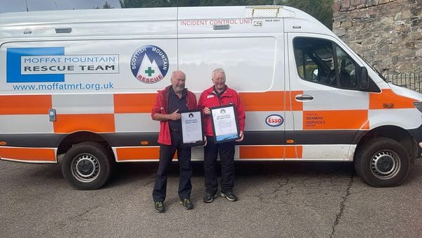 Distinguished Service Awards For MMRT Members Gary and Colin