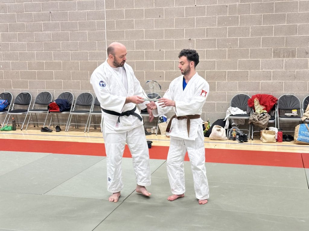 Castle Douglas Judo Clubs Steven Allen Recognised at National Awards