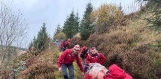 At 12:26 on Saturday 2nd November 2024 Police Scotland asked for the assistance of Moffat Mountain Rescue to come to the aid of an injured Mountain Biker in Ae Forest near Dumfries.