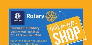 DUMFRIES ROTARY TO POP UP AT THE LOREBURNE CENTRE THIS NOVEMBER