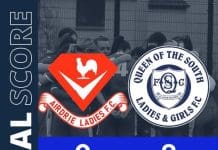 QUEENS LADIES STILL IN TITLE RACE WITH WIN AT AIRDRIE