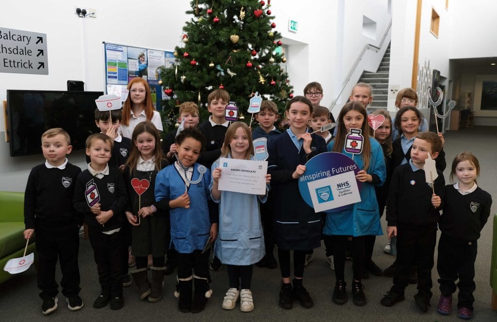 School pupils get insight into hospital’s roles at DGRI