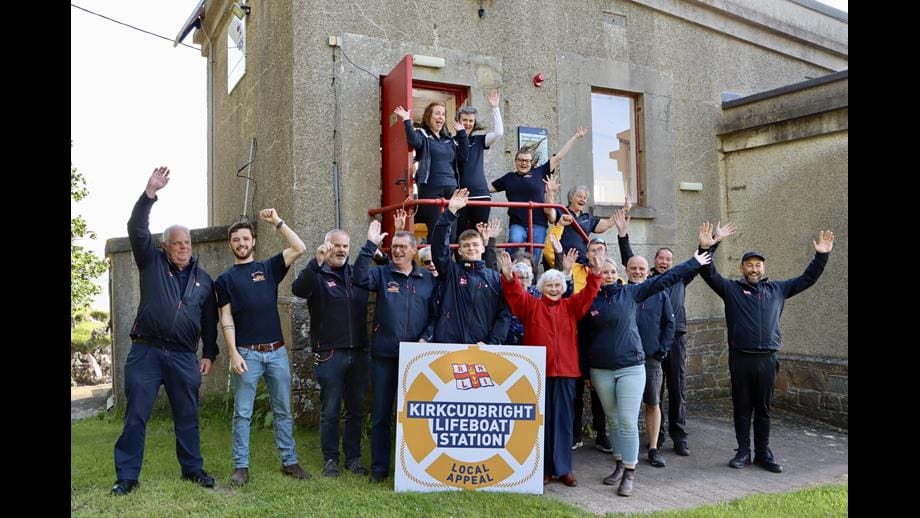 Kirkcudbright RNLI raise £60,000 towards new station appeal