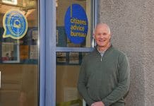 Phil Stewart, Chief Executive Officer of Dumfries and Galloway Citizens Advice Service.