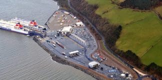 Cancelled ferries at Cairnryan as Storm Eowyn approaches