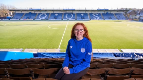 Emily’s goal to net sports media career after Foundation Apprenticeship at local club